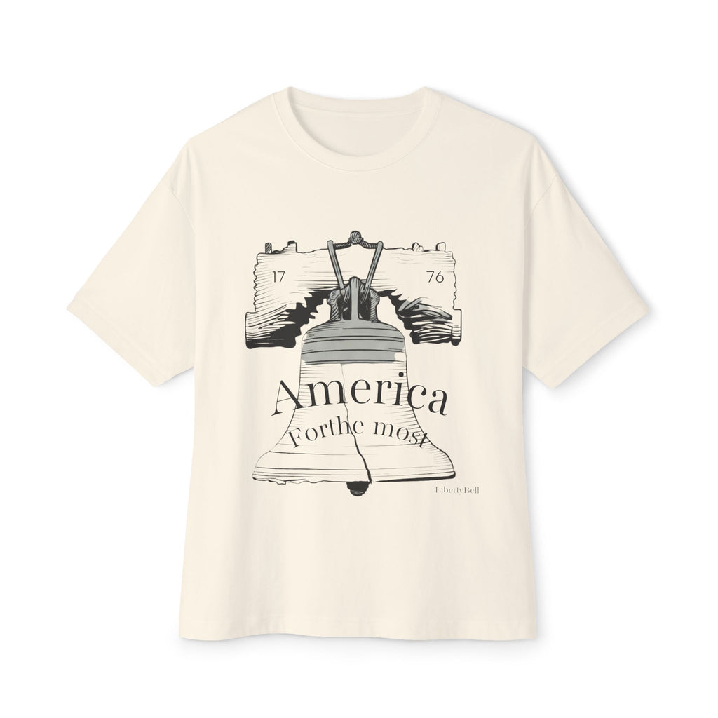 Olde English "America Forthe most" America First Unisex Oversized Boxy Tee