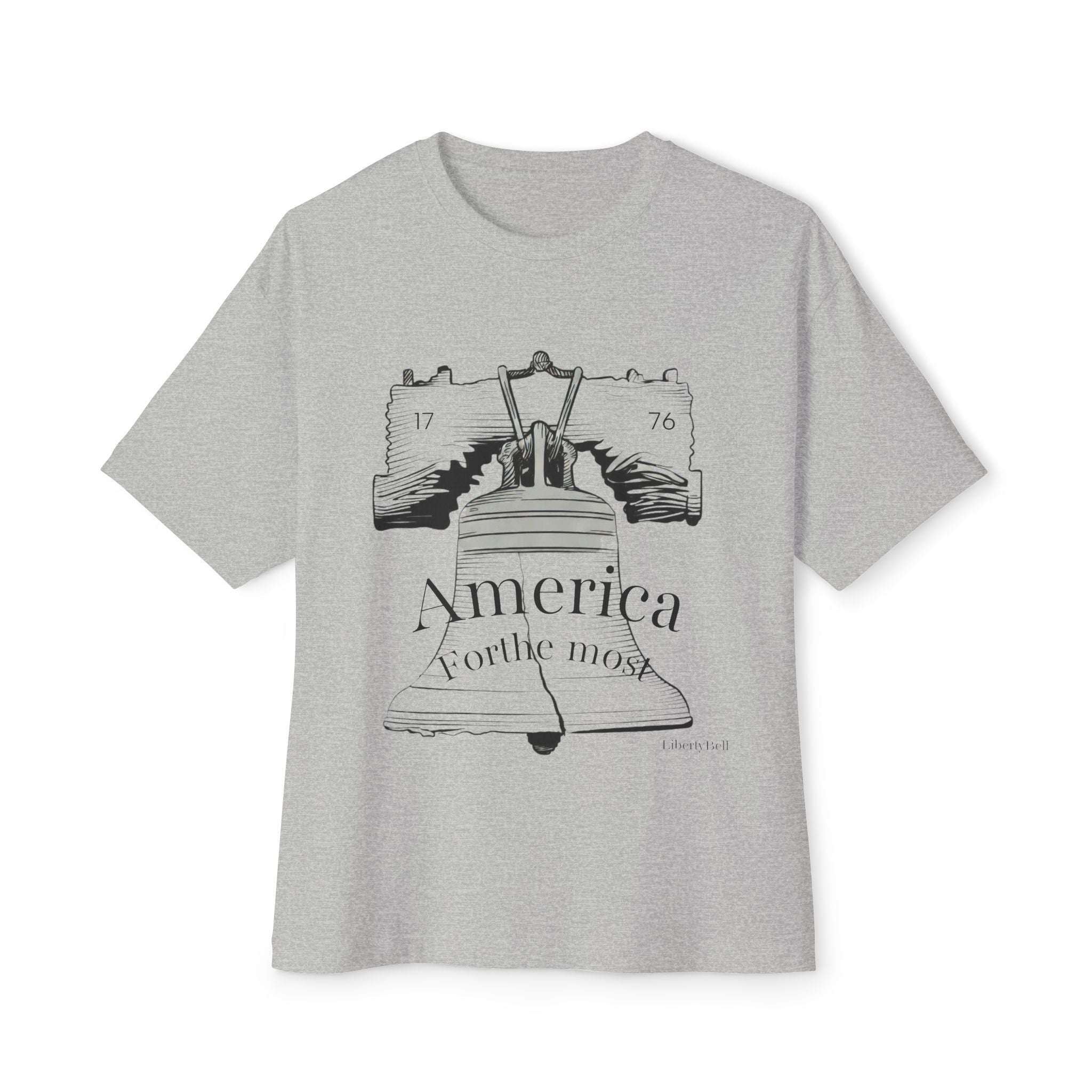 Olde English "America Forthe most" America First Unisex Oversized Boxy Tee